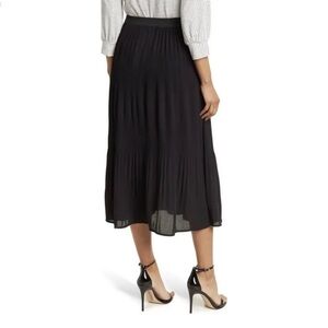 Adrianna Papell Pleated Midi Skirt